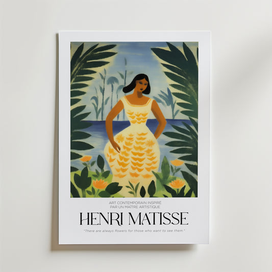 Polynésie, le ciel Matisse Poster
