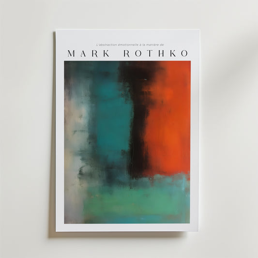 Deep Division Mark Rothko Poster