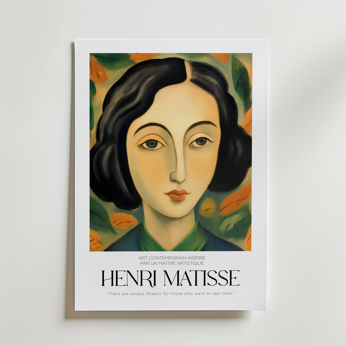 Quiet Wonder Matisse – stilfullt konsttryck från Bozetto, tryckt på matt finpapper