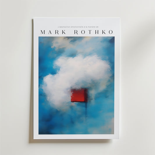 Cloud Memory Mark Rothko Poster