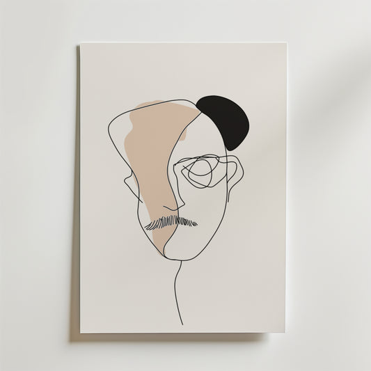 The Thinker Poster