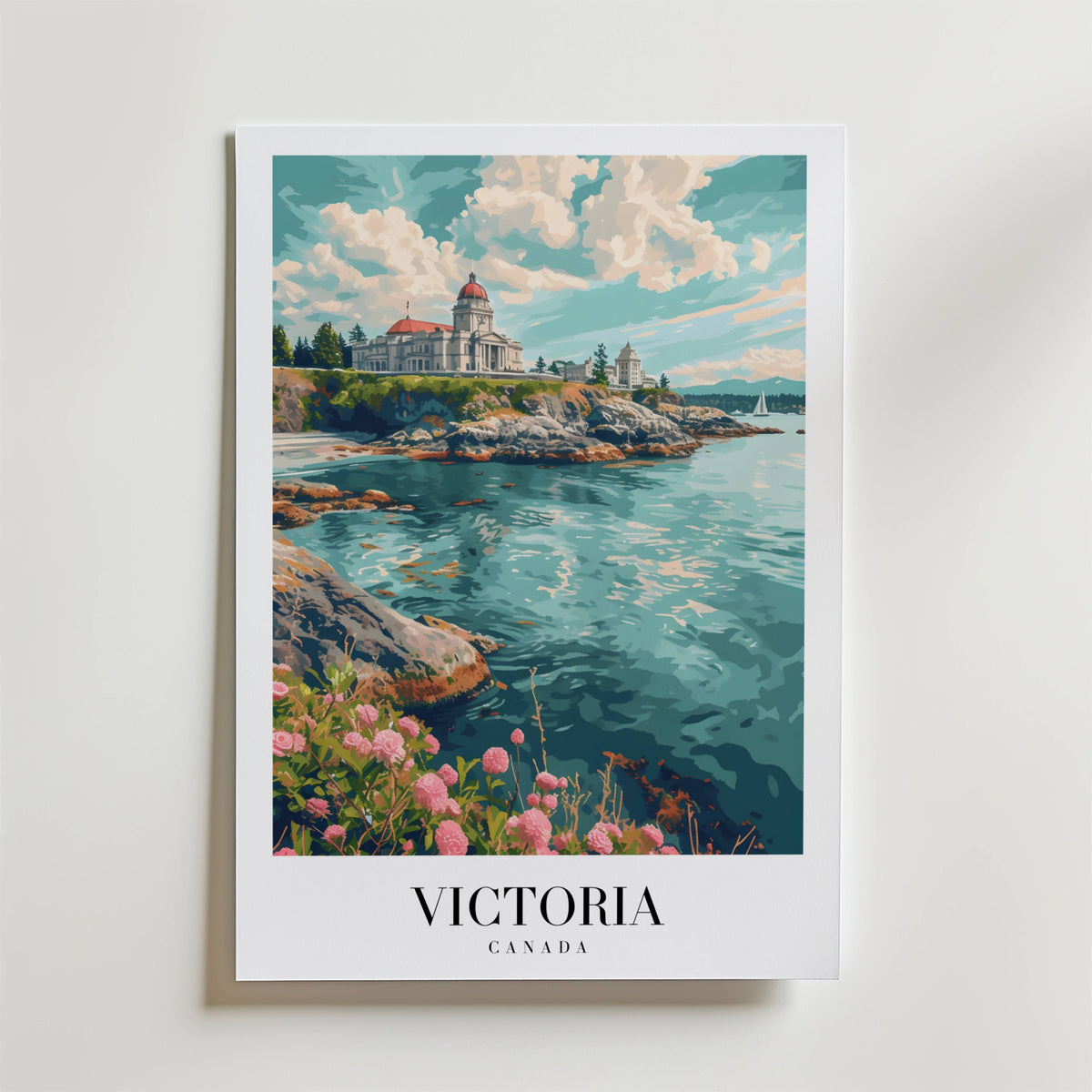 Whispers Of Victoria – stilfullt konsttryck från Bozetto, tryckt på matt finpapper