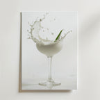 Foam Champagne Drink – stilfullt konsttryck från Bozetto, tryckt på matt finpapper