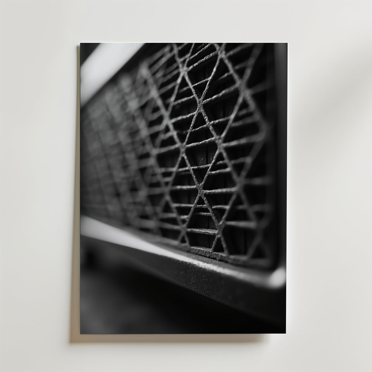 Vintage Speaker – stilfullt konsttryck från Bozetto, tryckt på matt finpapper i hög tryckkvalitet