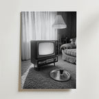 Vintage Living Room – stilfullt konsttryck från Bozetto, tryckt på matt finpapper