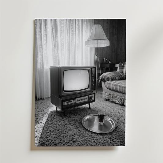 Vintage Living Room Poster