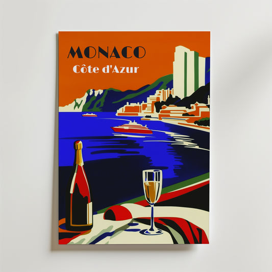 Monaco Poster