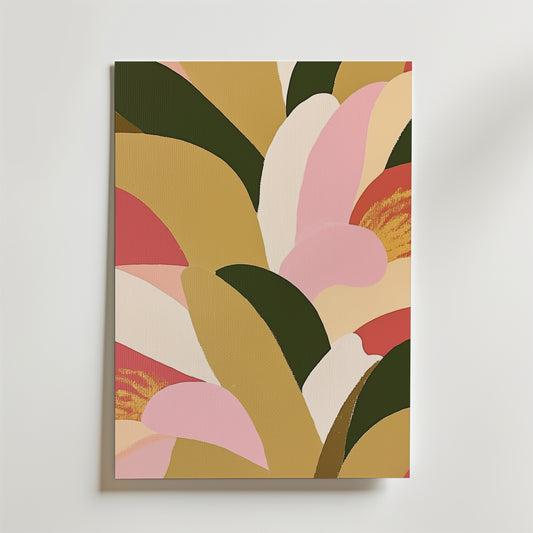 Abstract Botanical Decor Poster