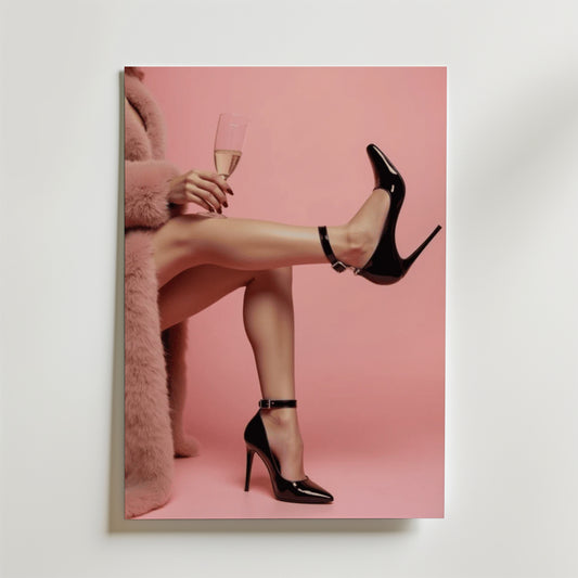 Elegant Champgane Poster