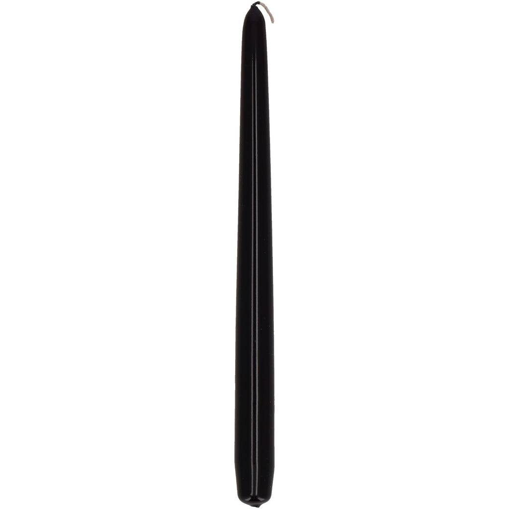 Antikljus Svart 30 cm 10-pack – Lång Brinntid