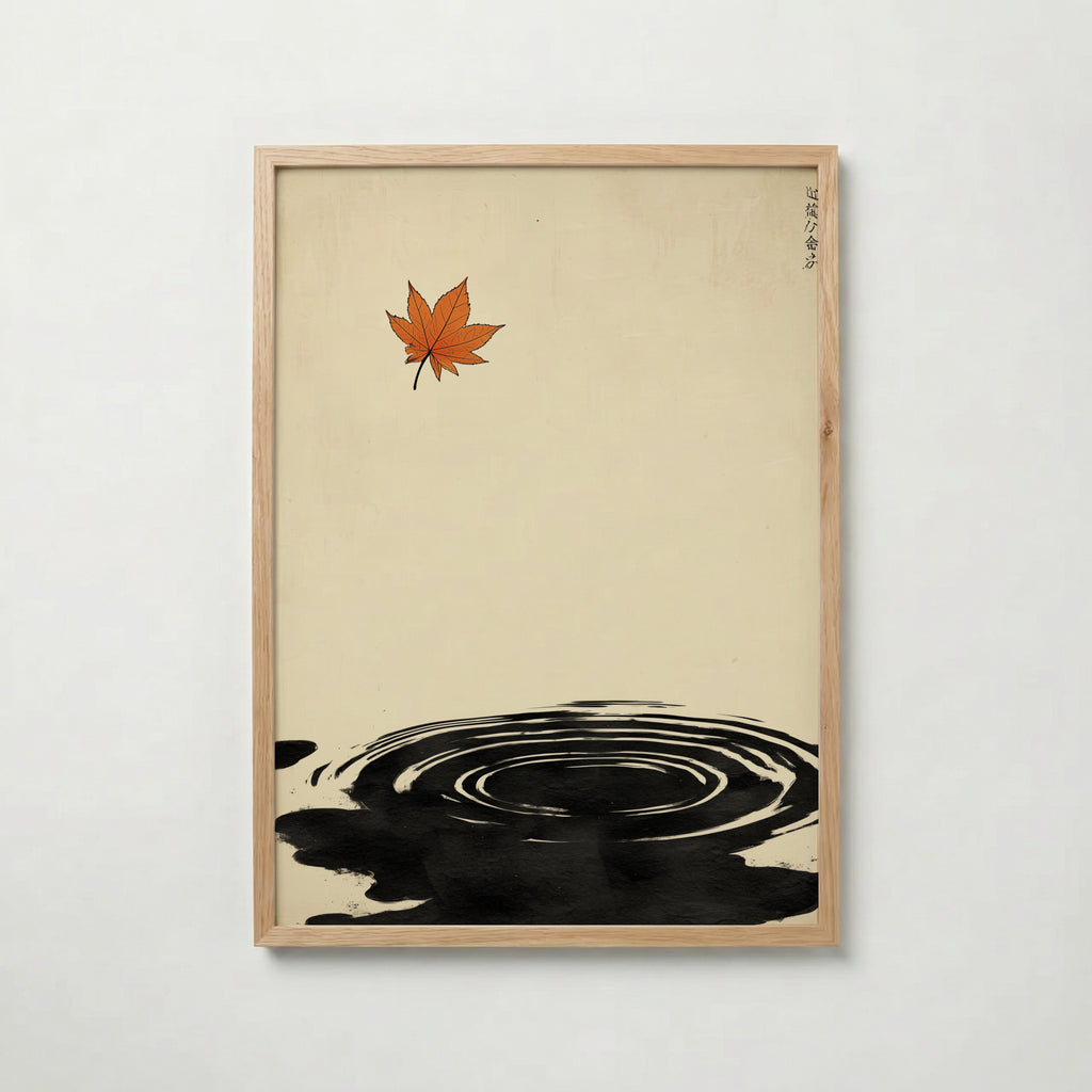 Ephemeral Leaf – affisch med snyggt motiv, köp enkelt hos Bozetto i flera storlekar