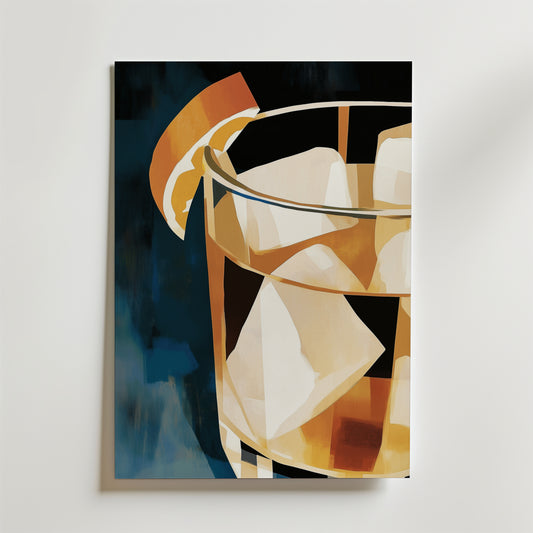 Amber Ice Poster