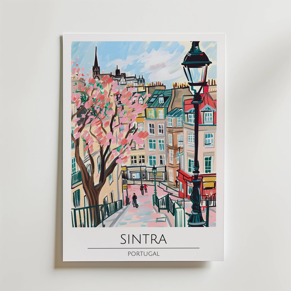 Sintra – stilfullt konsttryck från Bozetto, tryckt på matt finpapper i hög tryckkvalitet