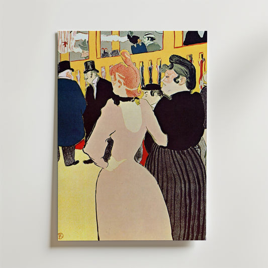 Henri Toulouse Galerie des Ponchettes Poster