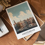 The Amsterdam – affisch med snyggt motiv, köp enkelt hos Bozetto i flera storlekar