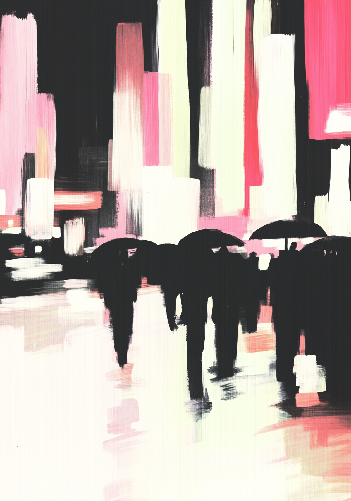 City Drenched in Light poster visad rakt fram – Bozetto affisch i hög tryckkvalitet