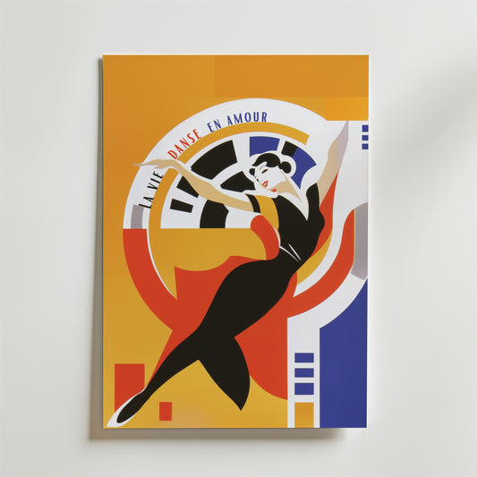 La Vie Danse En Amour Poster