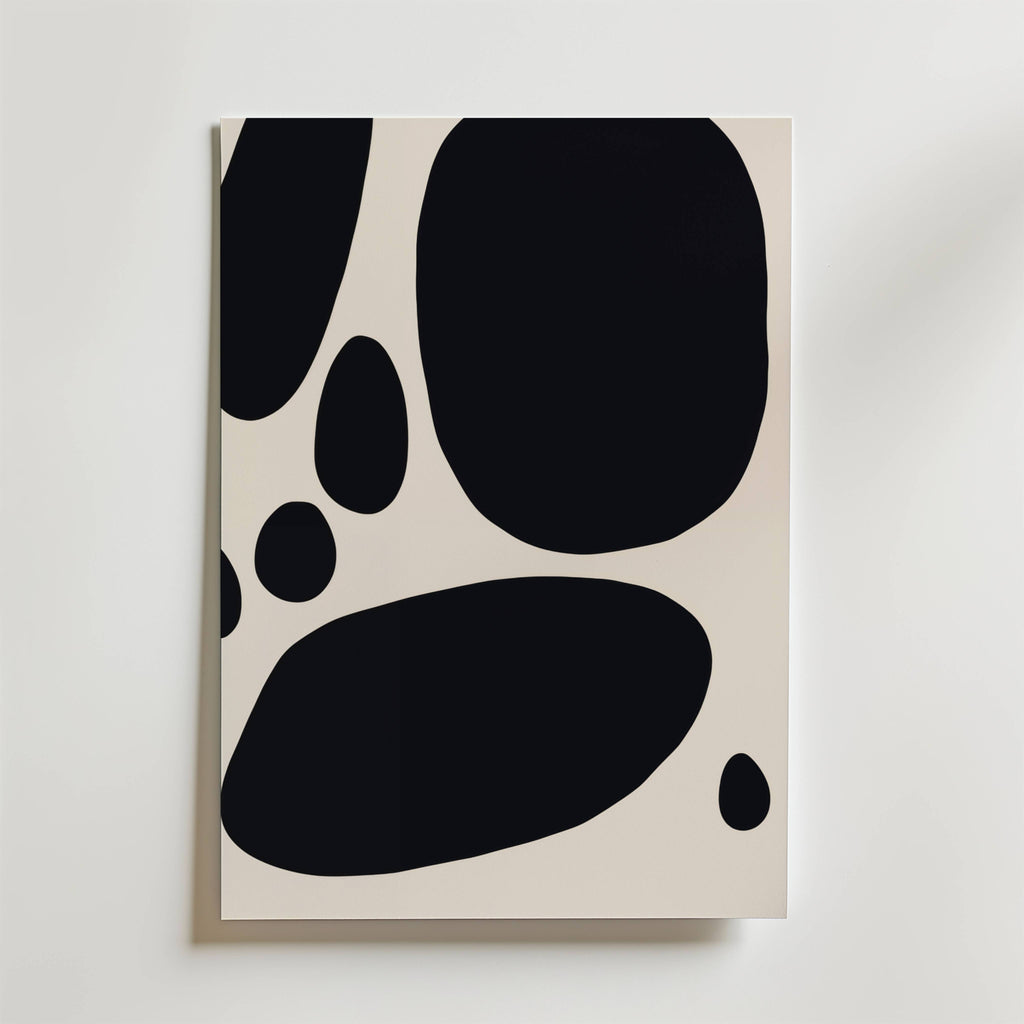 Bold Shapes – stilfullt konsttryck från Bozetto, tryckt på matt finpapper i hög tryckkvalitet