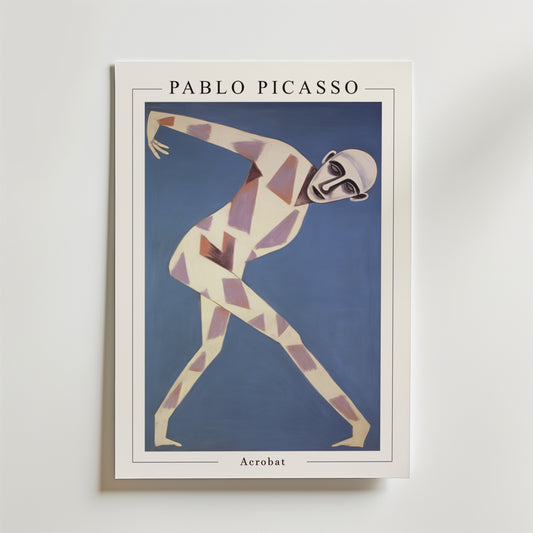 Picasso Circus Performer Poster