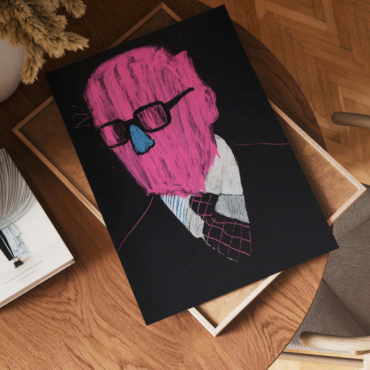 Pink Alter Ego – affisch med snyggt motiv, köp enkelt hos Bozetto i flera storlekar