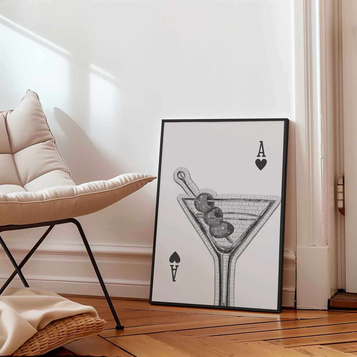 Martini Ace Poster – i rum 1
