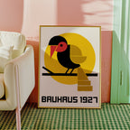 Bauhaus Bird Poster – i rum 4