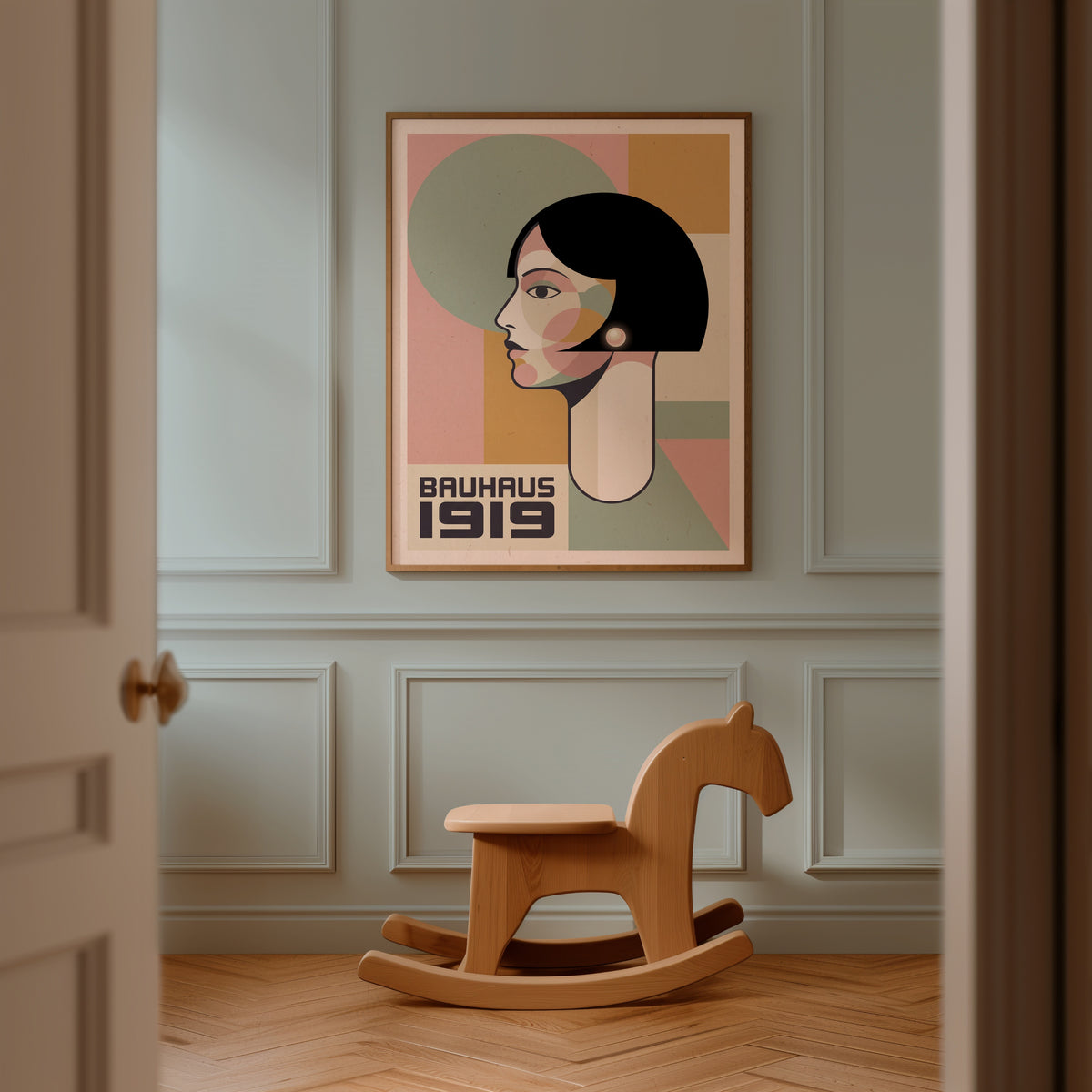 Bauhaus Bob Poster – i rum 1