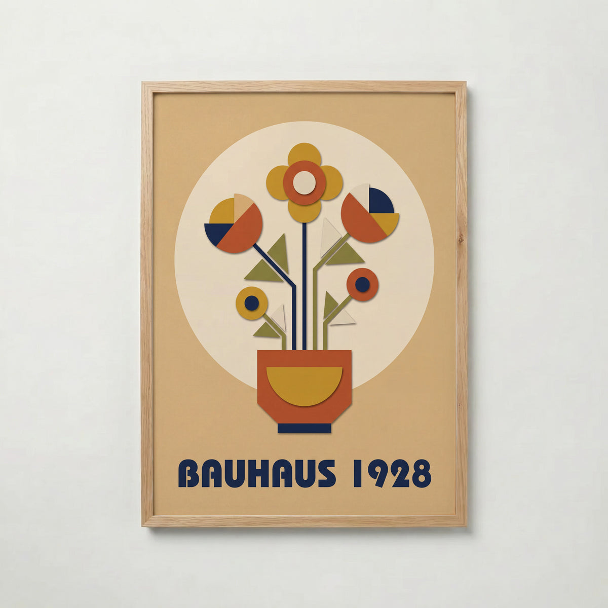 Bauhaus Flowerpot Poster – ekram