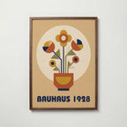 Bauhaus Flowerpot Poster – valnötsram