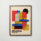 Bauhaus Dessau Poster – valnötsram