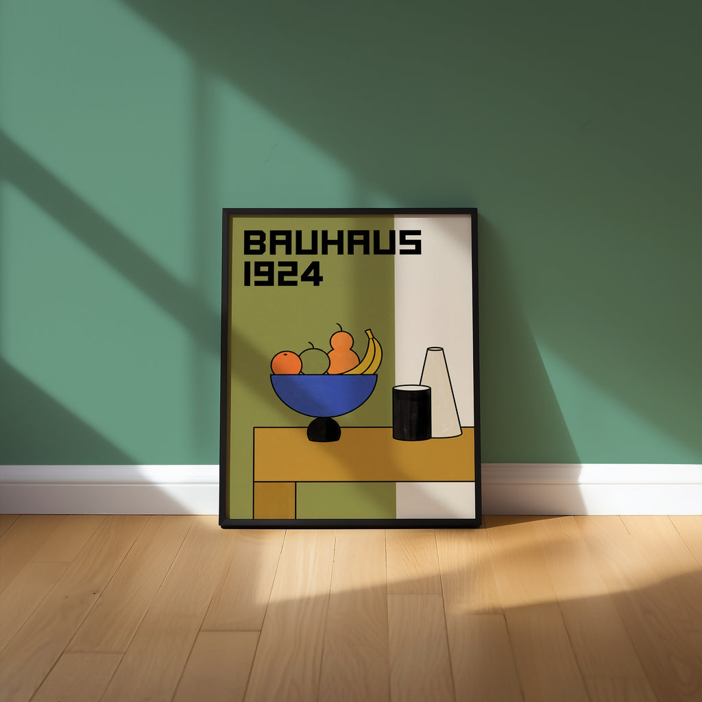 Bauhaus Fruit Bowl Poster – i rum 4