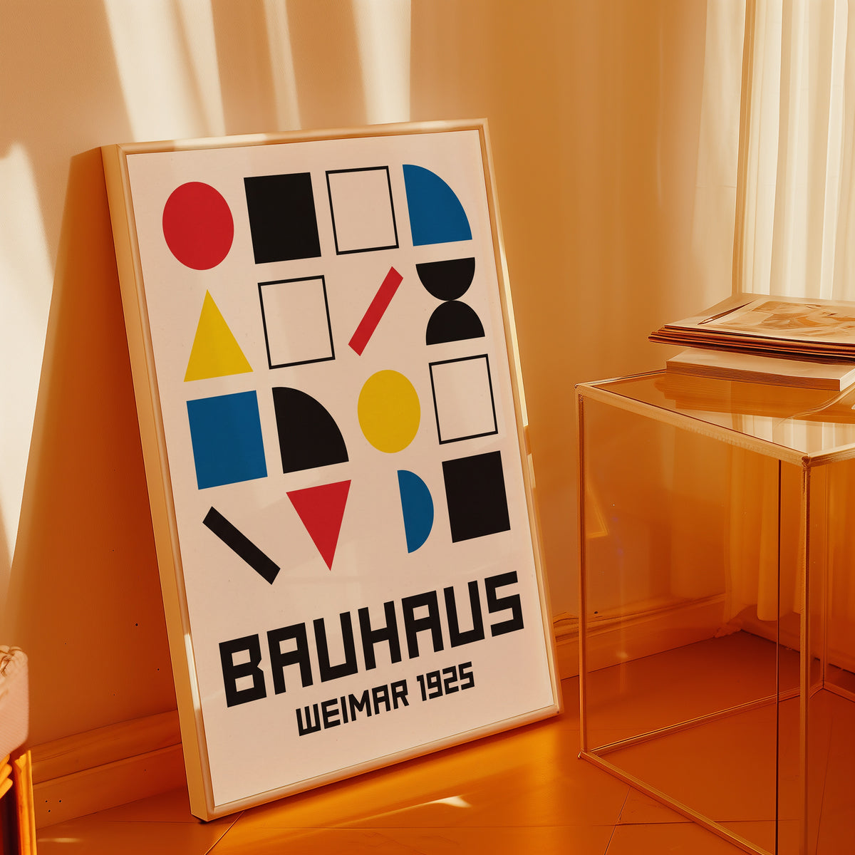 Bauhaus Weimar Poster – i rum 3