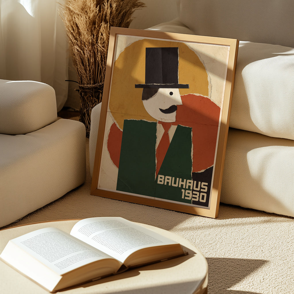 Bauhaus Top Hat Poster – i rum 2