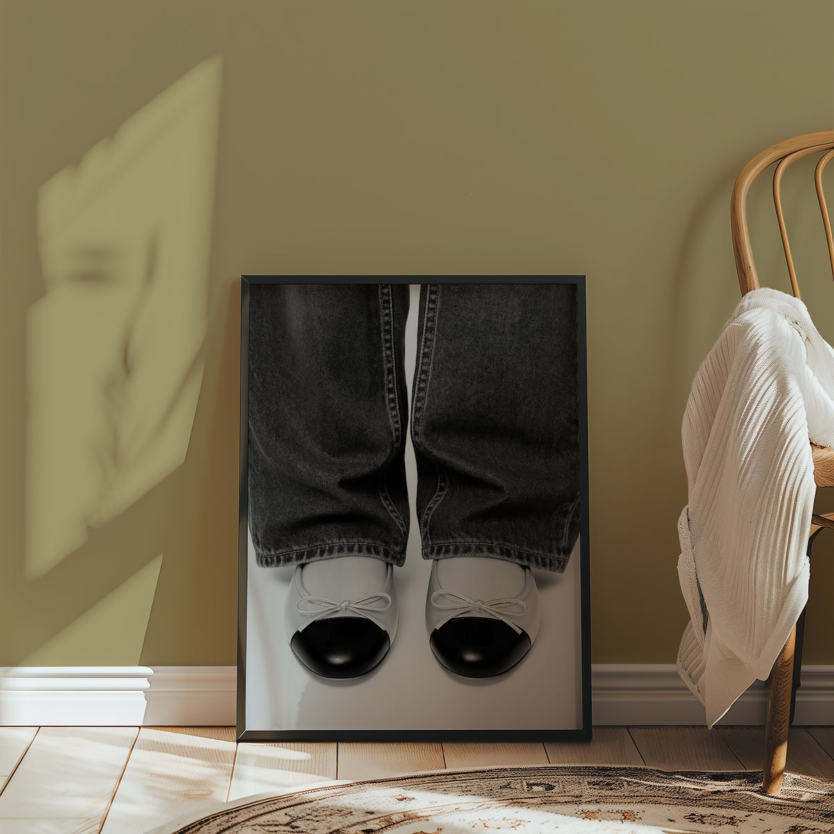 Cap Toe Ballerina Poster – i rum 5