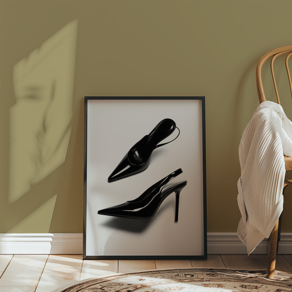 Patent Slingback Heels Poster – i rum 5