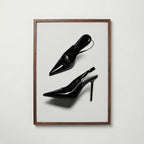 Patent Slingback Heels Poster – valnötsram