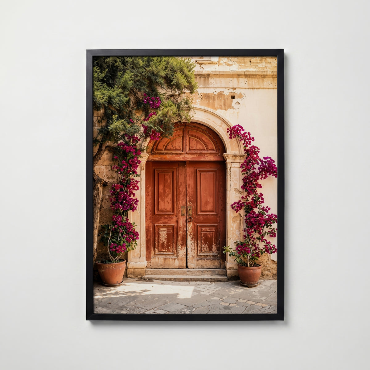 Bougainvillea Door Poster i hemmiljö