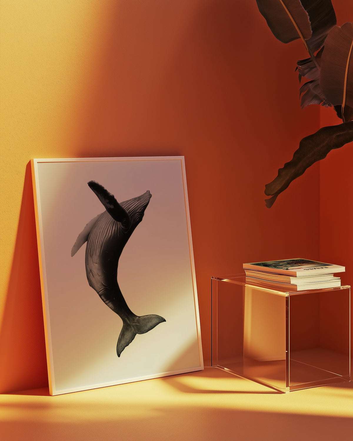 Breaching Whale Poster – i rum 2