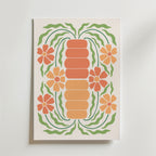 Retro Botanical Balance – stilfullt konsttryck från Bozetto, tryckt på matt finpapper