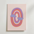 Pastel Rainbow Dream – stilfullt konsttryck från Bozetto, tryckt på matt finpapper