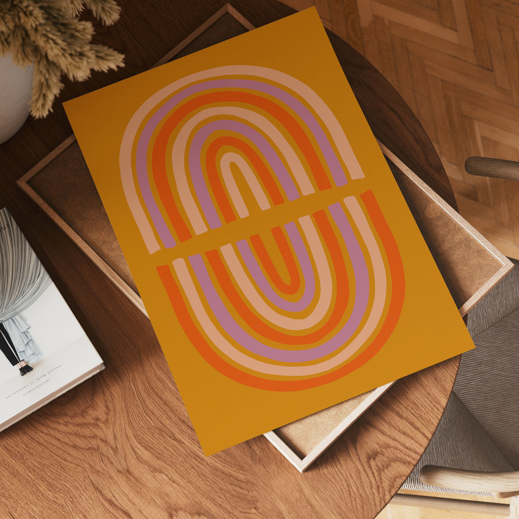 Divided Loop poster visad rakt fram – Bozetto affisch i hög tryckkvalitet i hög tryckkvalitet