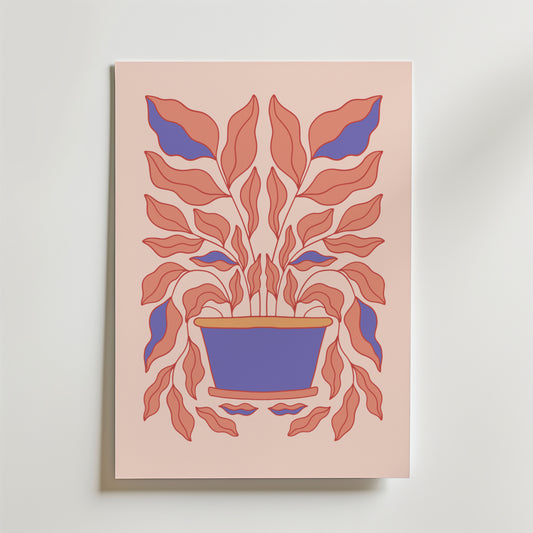 Botanical Flow Poster