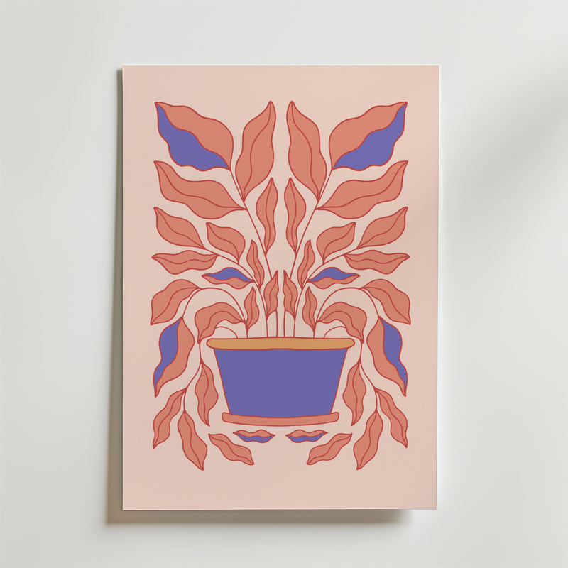 Botanical Flow Poster