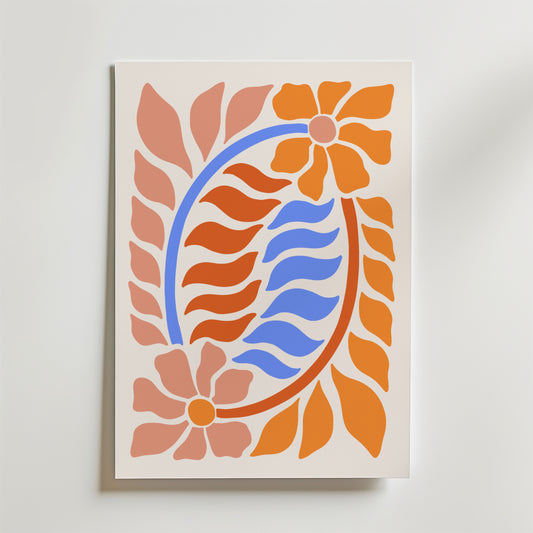 Tropical Flow Abstract Poster