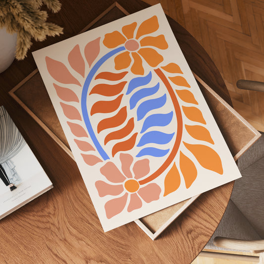 Tropical Flow Abstract Poster