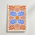 Rustic Floral Harmony – stilfullt konsttryck från Bozetto, tryckt på matt finpapper