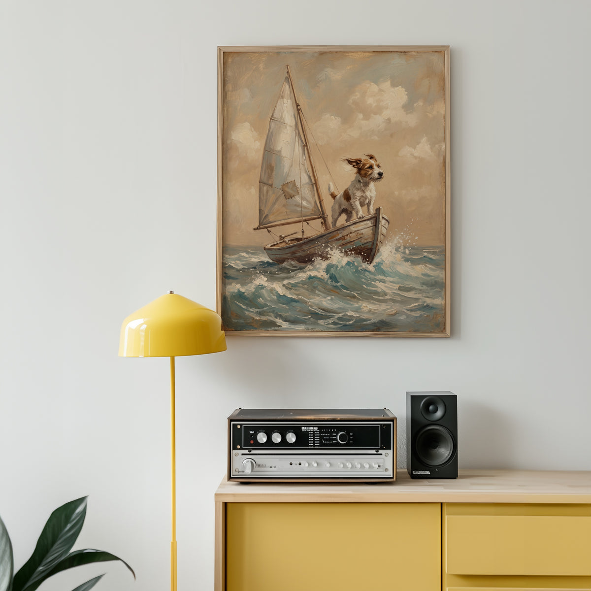 Captain Terrier Poster – i rum 1