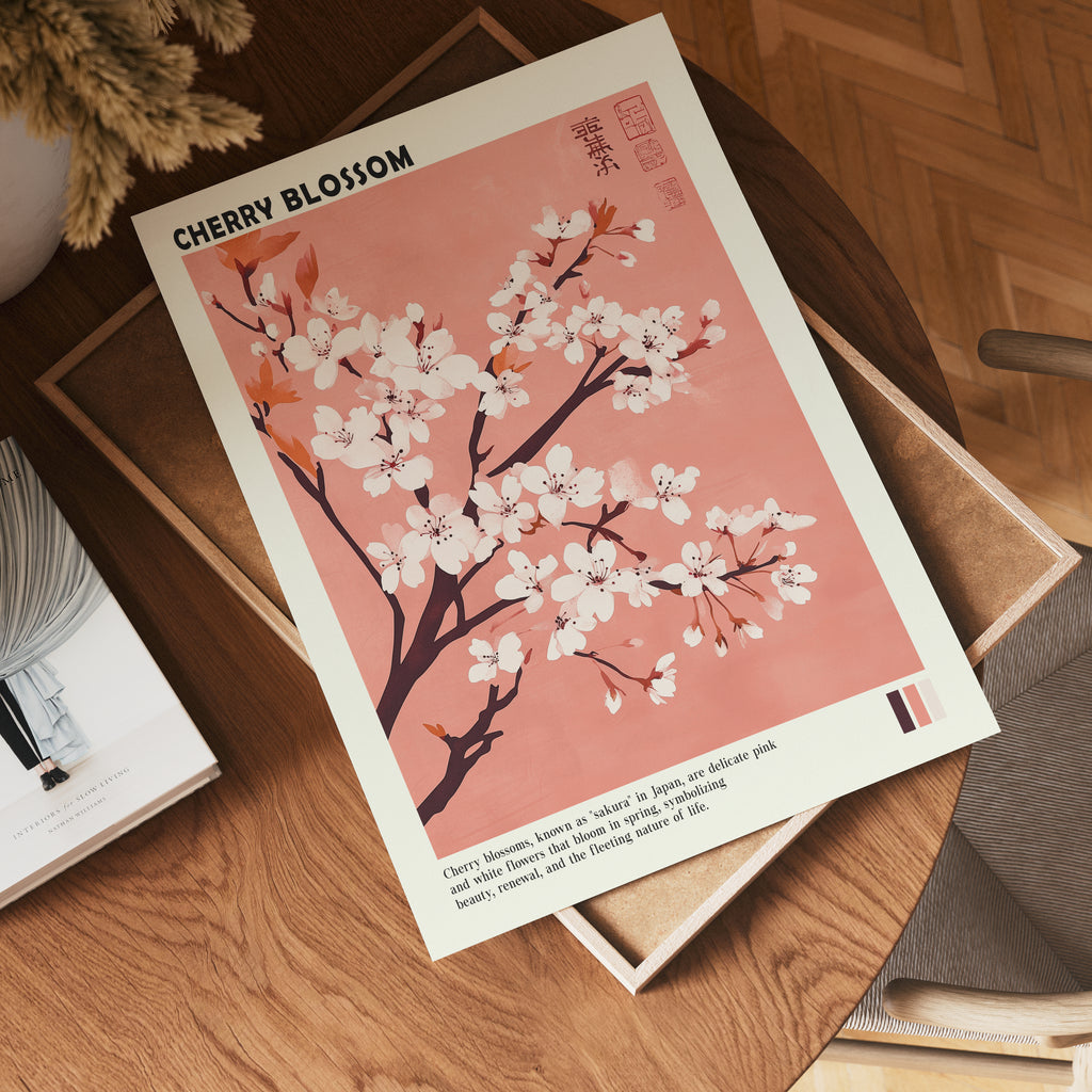 Whispers of Sakura poster visad rakt fram – Bozetto affisch i hög tryckkvalitet i hög tryckkvalitet