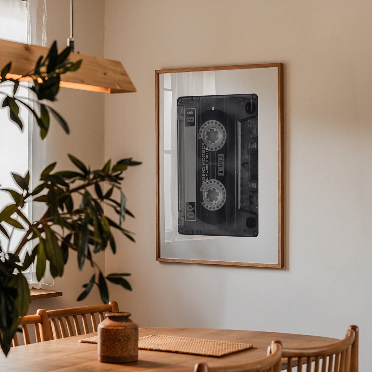 Chrome Cassette Poster – i rum 5