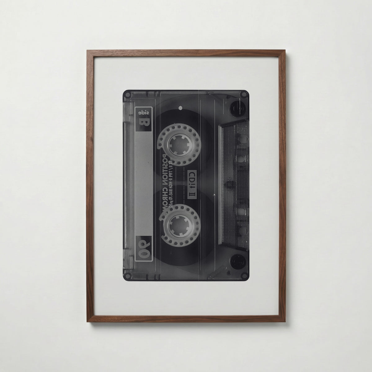 Chrome Cassette Poster – valnötsram